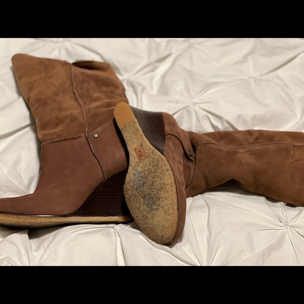 UGG wedge boot. New with no tags.